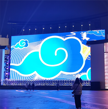 苏州苏州八点半LED网格屏项目